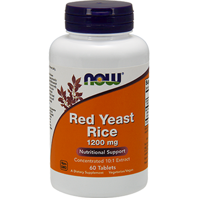 Now Red Yeast Rice 1200 mg 60 tabs