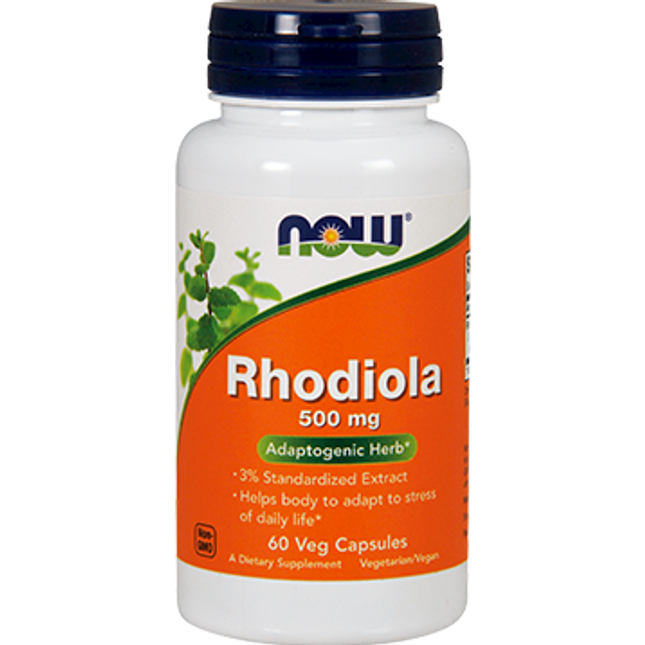 Now Rhodiola 500 mg 60 vegcaps