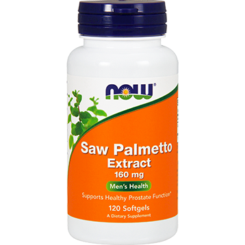 Now Saw Palmetto Extract 160 mg 120 softgels