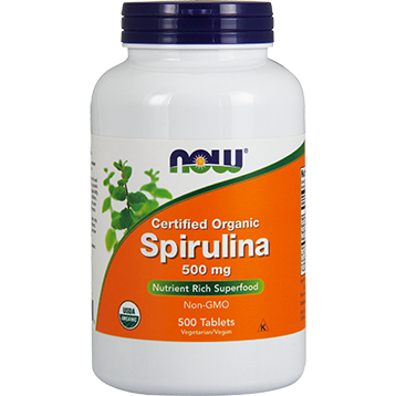 Now Spirulina 500 mg 500 tabs