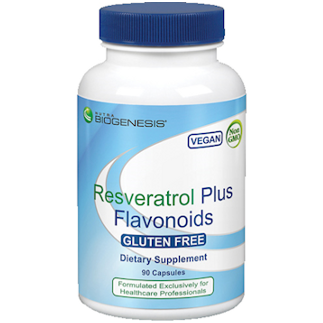 Nutra BioGenesis Resveratrol Plus Flavonoids 90 vcaps