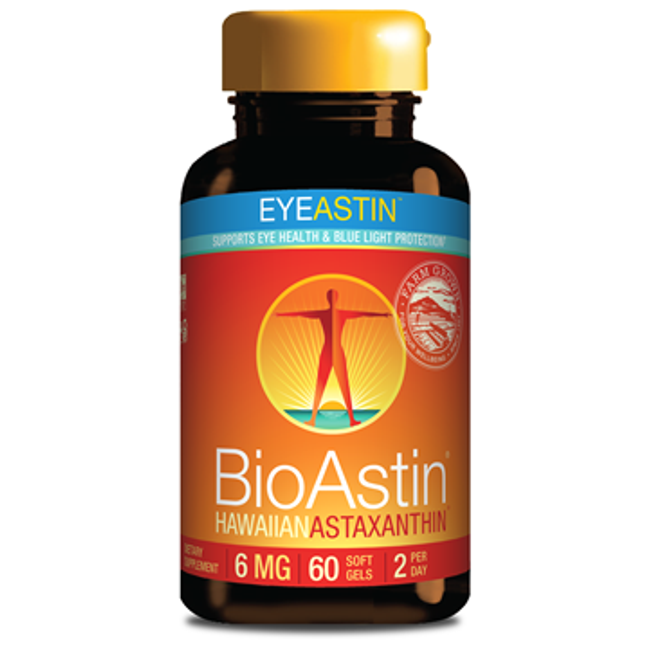 Nutrex Hawaii BioAstin EyeAstin 60 softgels