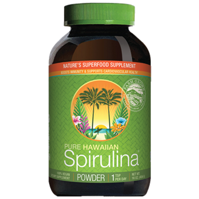 Nutrex Hawaii Hawaiian Spirulina Powder 16 oz