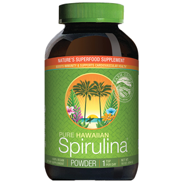 Nutrex Hawaii Hawaiian Spirulina Powder 16 oz