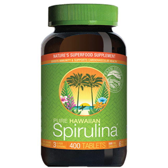 Nutrex Spirulina Pacifica Hawaiian 500 mg 400