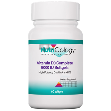 Nutricology Vitamin D3 Complete 60 softgels