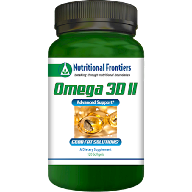 Nutritional Frontiers Omega 3D Lemon 120 softgels