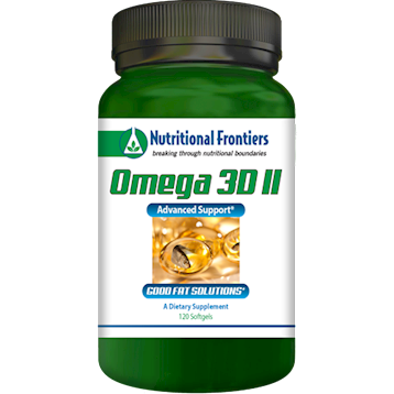 Nutritional Frontiers Omega 3D Lemon 120 softgels