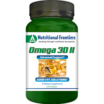 Nutritional Frontiers Omega 3D Lemon 240 softgels
