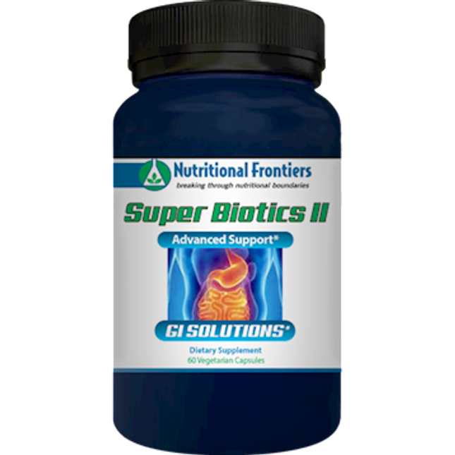 Nutritional Frontiers Super Biotics II 60 vegcaps
