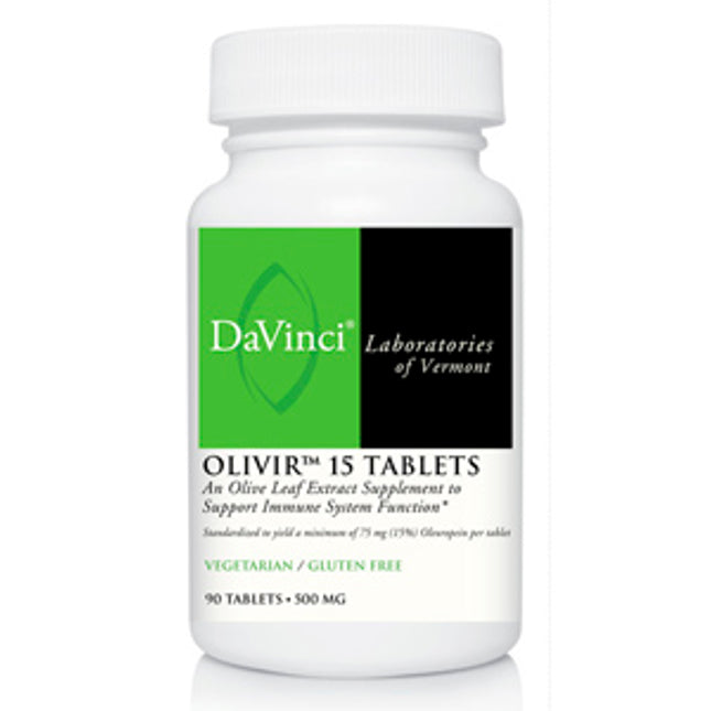 Davinci Labs Olivir 15 Tablets 90 tabs