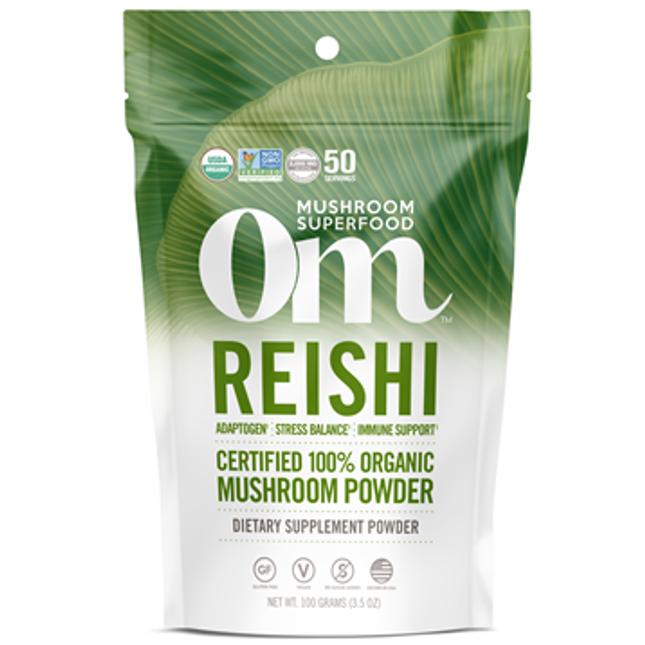 Om Mushrooms Reishi (Ganoderma lucidum) 100 g