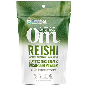Om Mushrooms Reishi (Ganoderma lucidum) 100 g