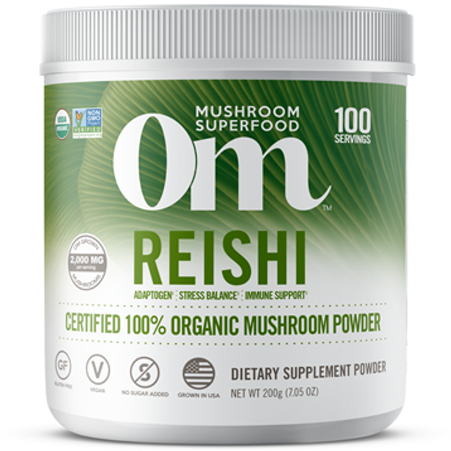 Om Mushrooms Reishi (Ganoderma lucidum) 200 g