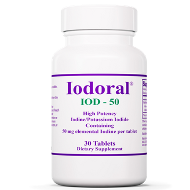 Optimox Iodoral 50 mg 30 tabs