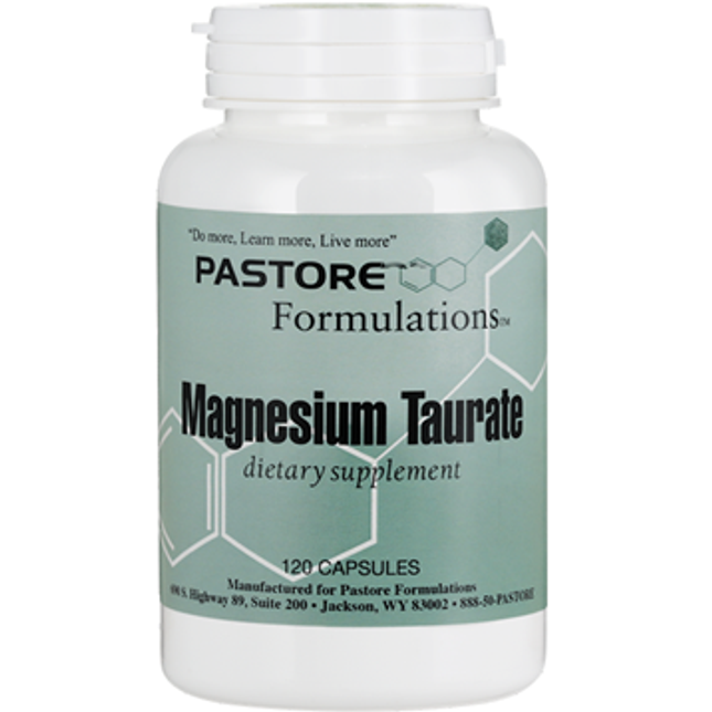 Pastore Formulations Magnesium Taurate 120 caps