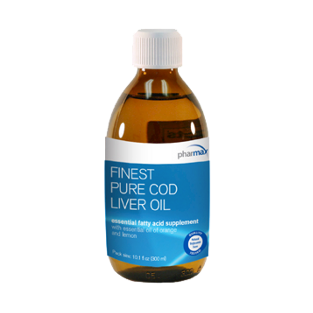 Pharmax Finest Pure Cod Liver Oil 10.1 fl oz