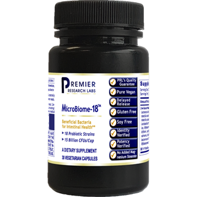 Premier Research Labs MicroBiome-18 30 vegcaps