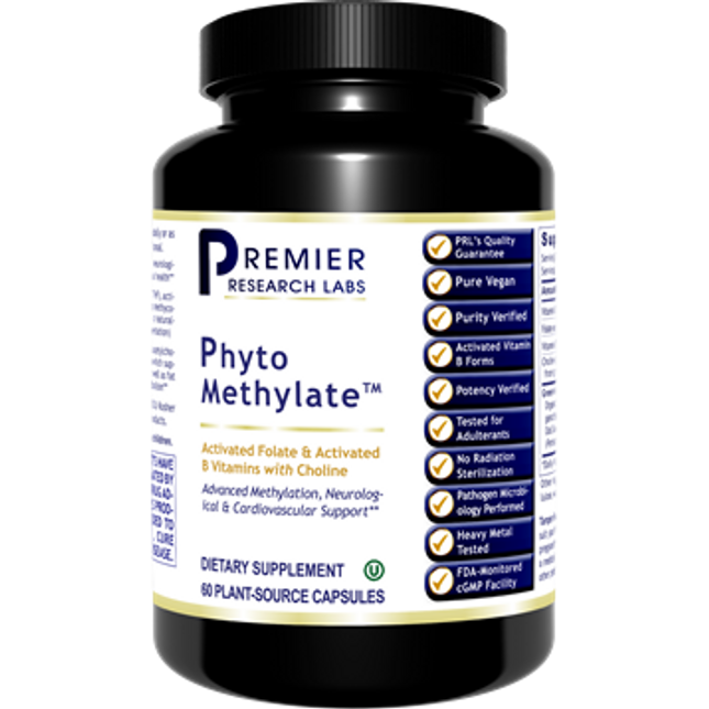 Premier Research Labs Phyto Methylate Premier 60 caps