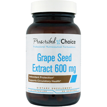 Prescribed Choice Grape Seed Extract 600 mg 60 vegcaps