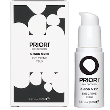 Priori Skin Care Q+SOD fx230 Eye Creme .5 fl oz