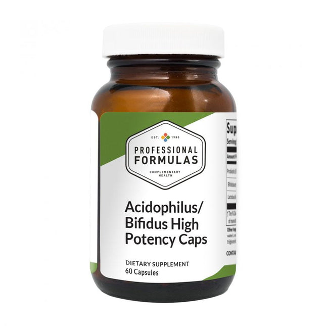 Professional Formulas Acidophilus/Bifidus High Potency Caps - 60 Capsules