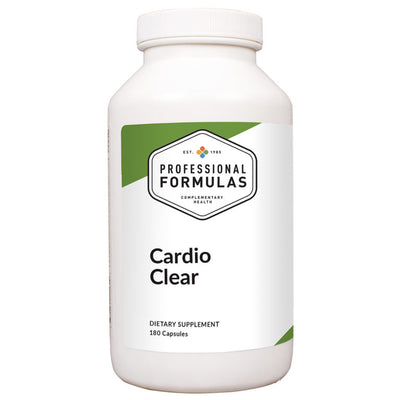 Professional Formulas Cardio Clear - 180 Capsules