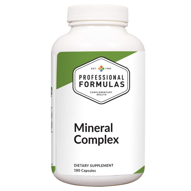 Professional Formulas Mineral Complex - 180 Capsules