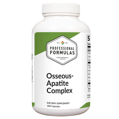 Professional Formulas Osseous-Apatite Complex - 180 Capsules