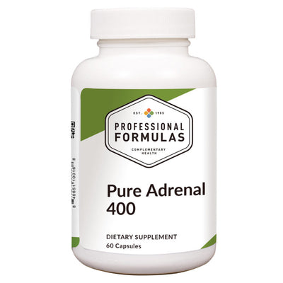 Professional Formulas Pure Adrenal 400 - 60 Capsules