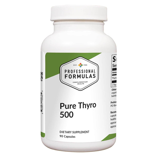 Professional Formulas Pure Thyro 500 - 90 Capsules