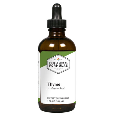 Professional Formulas Thyme (Thymus vulgaris) - 4 FL. OZ. (118 mL)