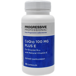 Progressive Labs CoQ10 100 mg Plus E 60 caps
