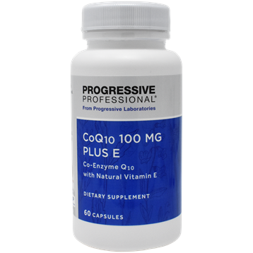 Progressive Labs CoQ10 100 mg Plus E 60 caps