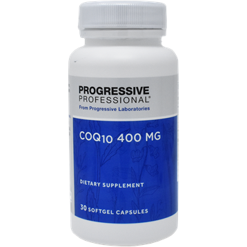 Progressive Labs CoQ10 w/Rice Bran Oil 400 mg 30 gels
