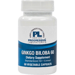Progressive Labs Ginkgo Biloba 60 60 vegcaps