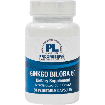 Progressive Labs Ginkgo Biloba 60 60 vegcaps