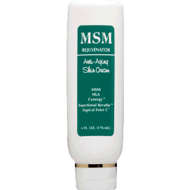 Progressive Labs MSM Rejuvenator Anti-Aging Skin Crm 6 oz