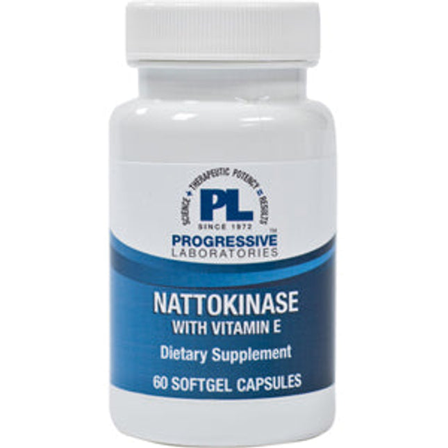 Progressive Labs Nattokinase with Vitamin E 60 gels