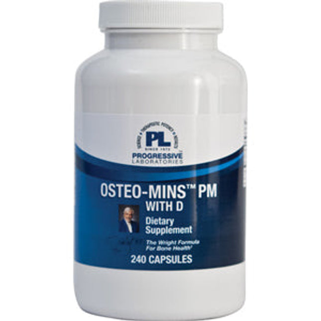 Progressive Labs Osteo-Mins PM with D 240 caps