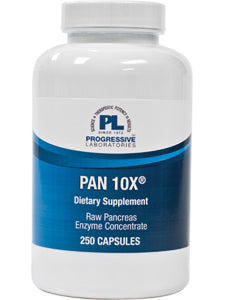 Progressive Labs Pan 10X 250 caps