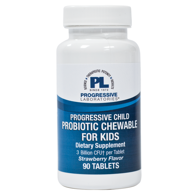 Progressive Labs Probiotic Chewable for Kids 90 tabs