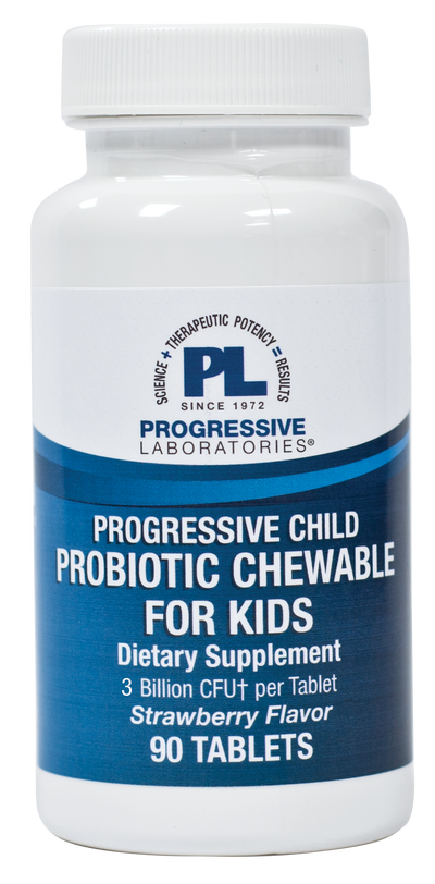 Progressive Labs Probiotic Chewable for Kids 90 tabs