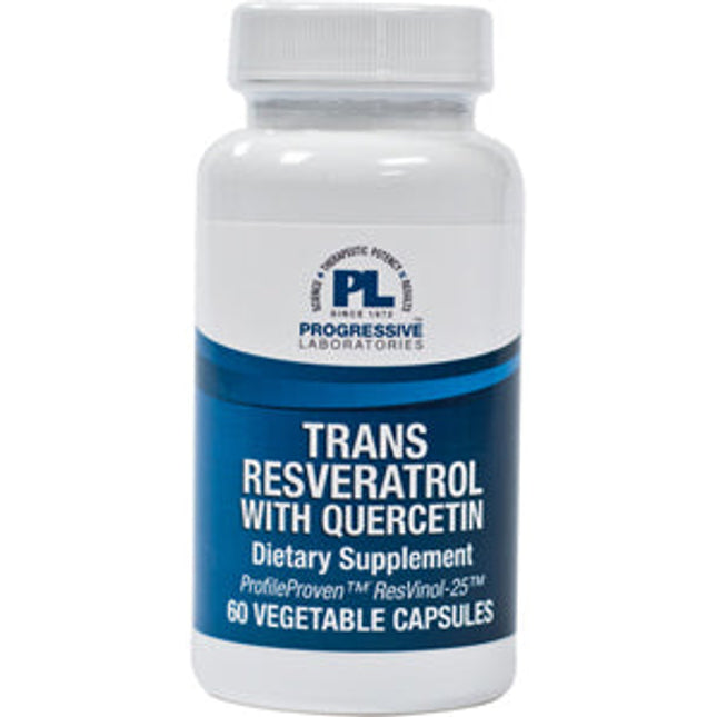 Progressive Labs Trans Resveratrol w/Quercetin 60 vcaps