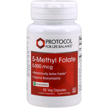 Protocol for Life Balance 5 Methyl Folate 5,000 mcg 50 vegcaps