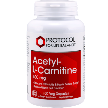 Protocol for Life Balance Acetyl-L-Carnitine 500 mg 100 caps