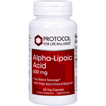 Protocol for Life Balance Alpha-Lipoic Acid 600 mg 60 vcaps