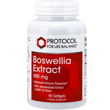 Protocol for Life Balance Boswellia Extract 500mg 90 gels