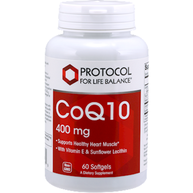 Protocol for Life Balance CoQ10 400 mg 60 gels