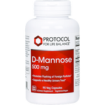 Protocol for Life Balance D-Mannose 500 mg 90 caps